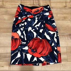 Fantastic Fields Pencil Skirt